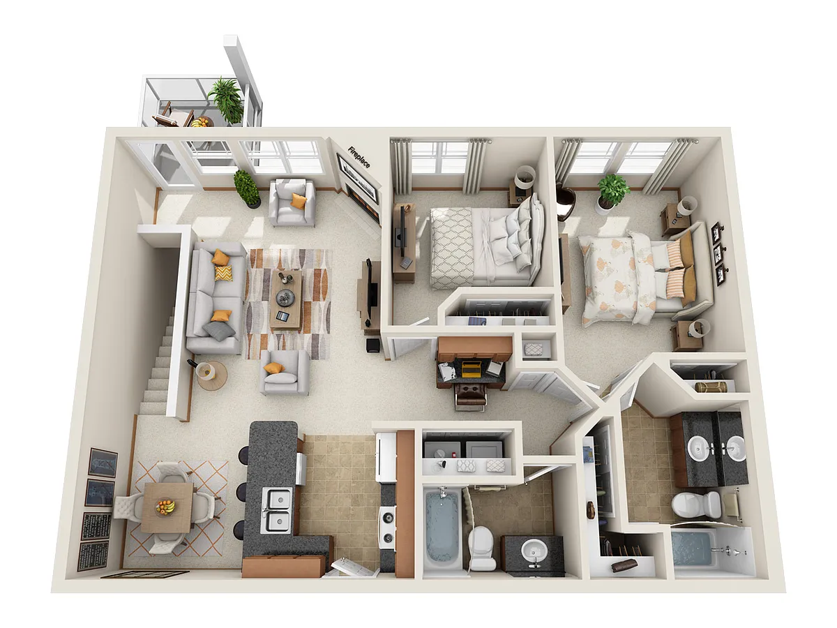 Floor plan Shasta D