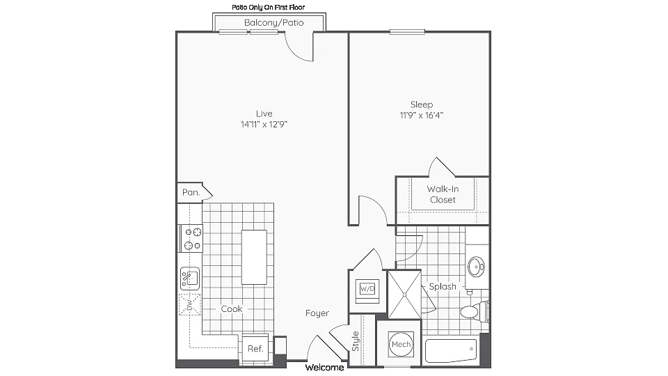 Floor plan Ansonia