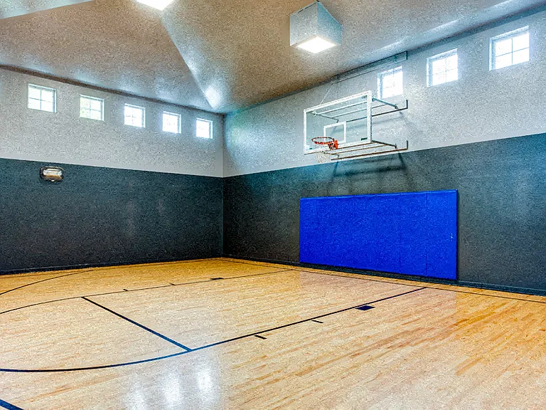 Basketball court on-site