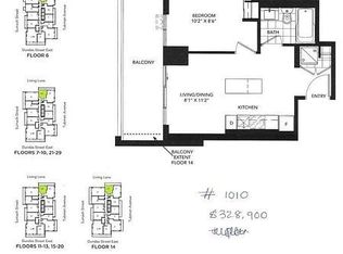 225 Sumach St #1010, Toronto, ON M5A 0P8