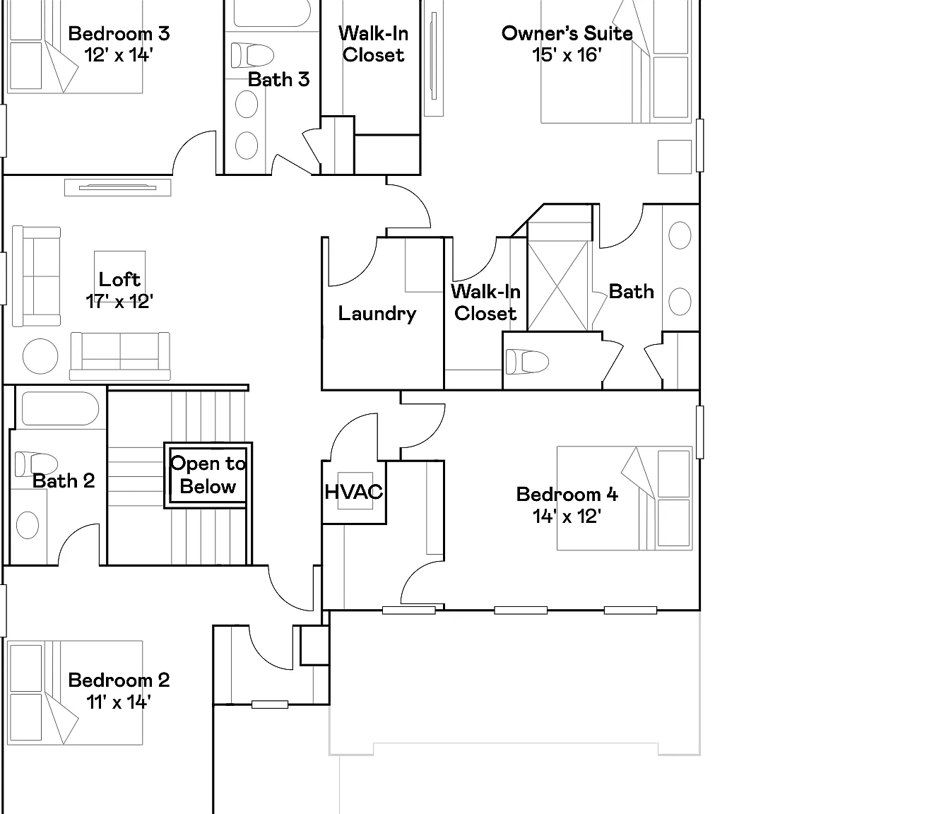 5 bed, 4.5 bath, 3078 sqft, $2,630 — Photo 3