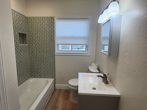 Freshly updated main bath