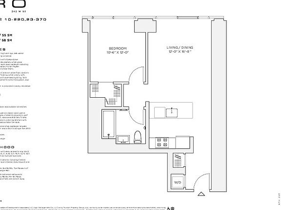 2nd image of 242 W 53rd St APT 37D