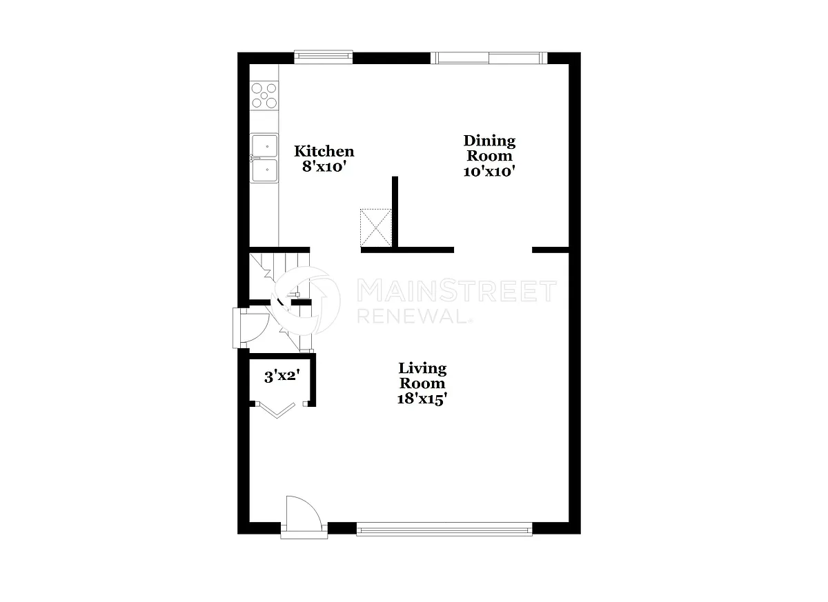 Floor Plan - 8408 Calm Ln