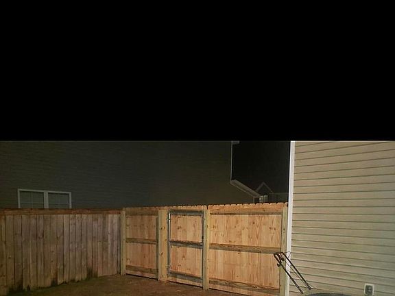 New backyard fence!