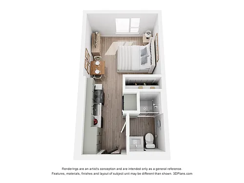 Floor plan Studio