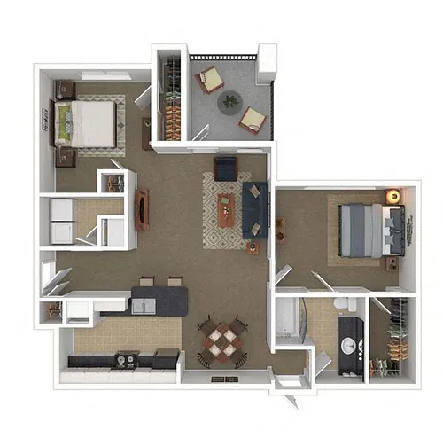 Floor plan A6 - RENOVATED