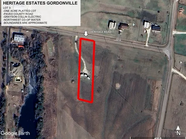 LOT 1.3 Heritage Rd, Gordonville, TX 76245