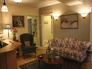 aption)reception area (1st floor