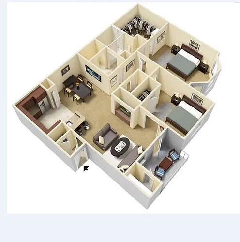 Floor plan Tuscany