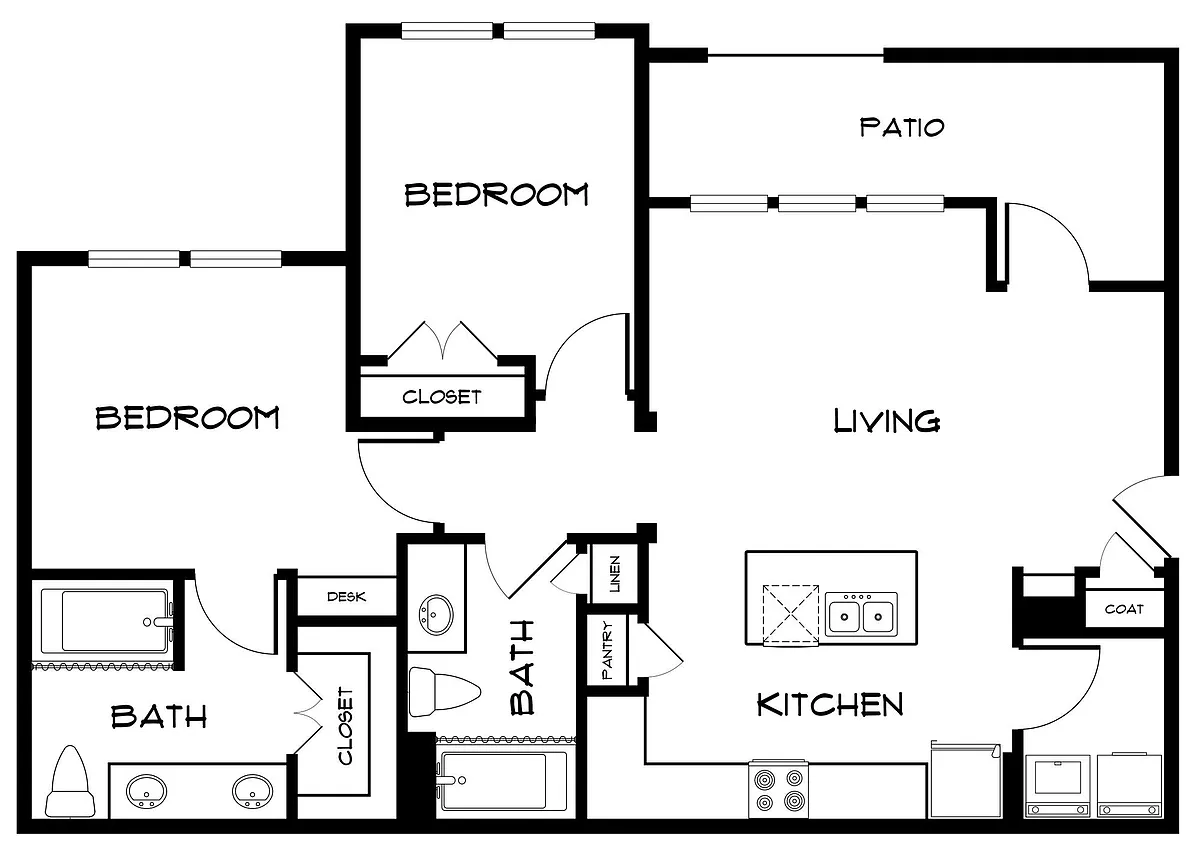 Floor plan B1