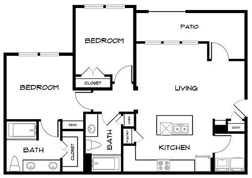 Floor plan B1