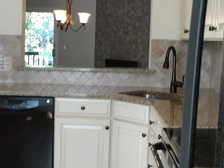 Kitchen with pass through