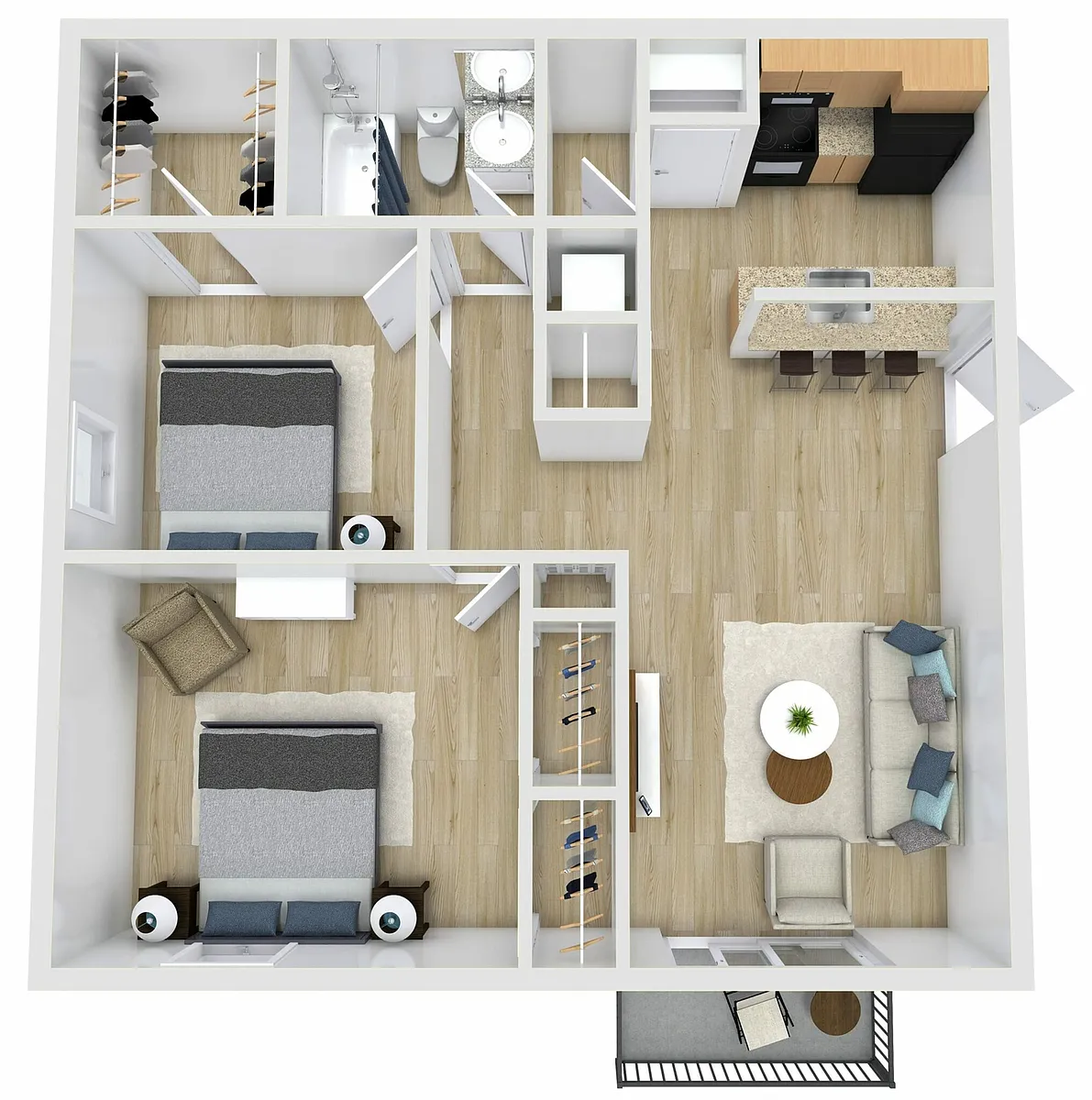 Floor plan Cardinal Vista
