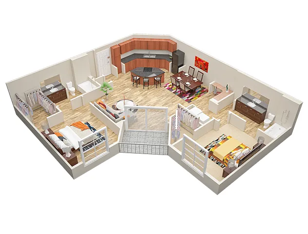 Floor plan B4
