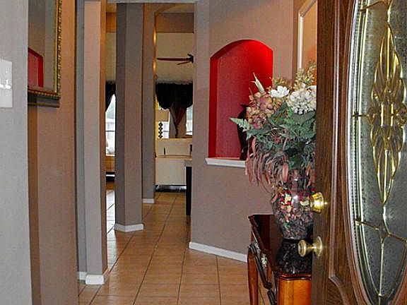 Entry from front door to living area