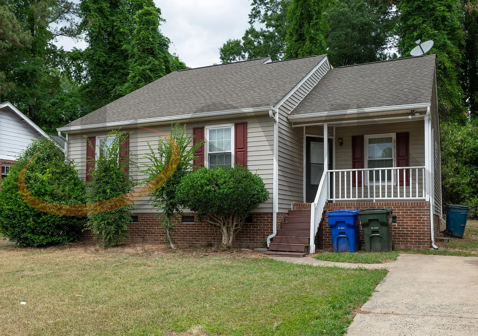 3BR, 2BA Durham Home with Deck and LVP Flooring — Photo 1