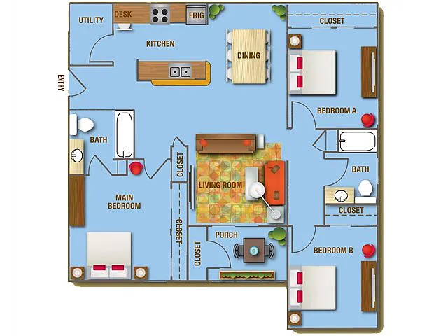 Floor plan Lake Allatoona