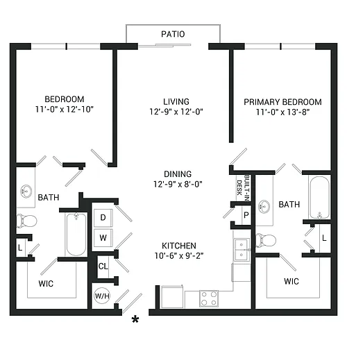 Floor plan B1