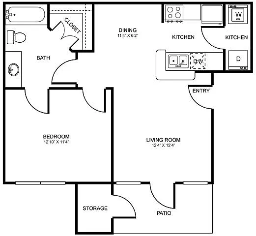Floor plan A1