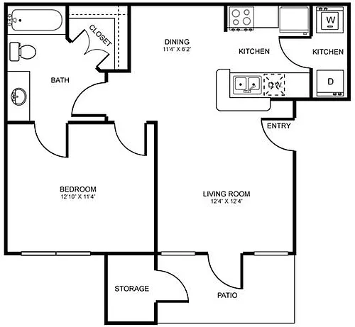 Floor plan A1
