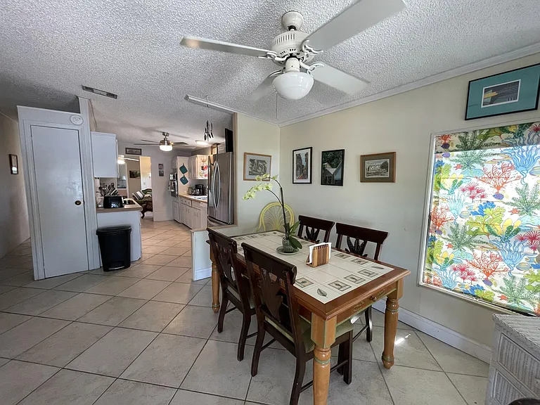 Dining room table and chairs