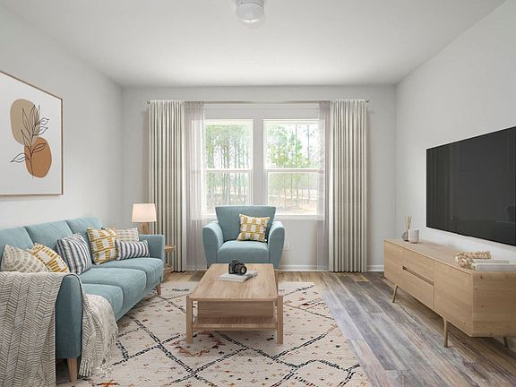Enjoy entertaining in the Gathering Room space. - Model Representation