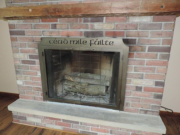 Charming fireplace