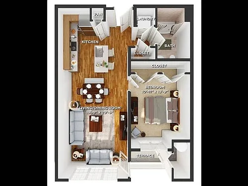 Floor plan Ashby