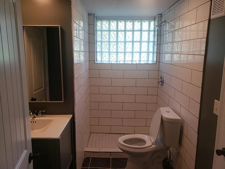 Bathroom in the basement