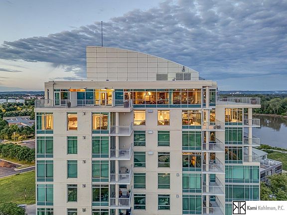 View of 555 Riverfront Plz #PENTHOUSE, Omaha, NE 68102 | MLS #22417123 | Zillow