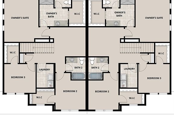 Upper Floor Twin Home
