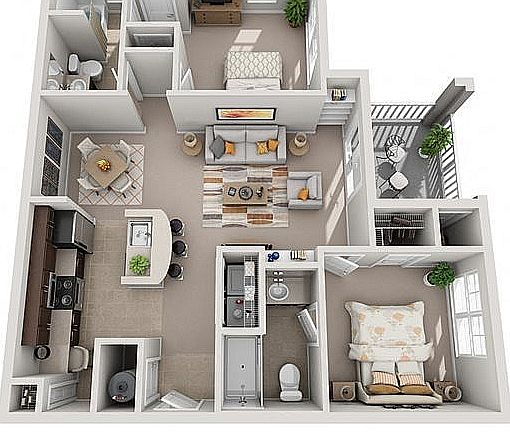 The Elm - Two Bed, Two Bath Apartment The Elm - Two Bed, Two Bath Apartment