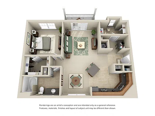 Floor plan Habersham