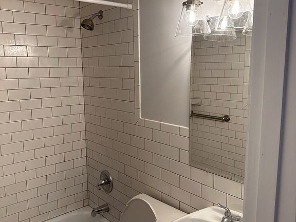 Renovated Bathroom with all new fixtures.