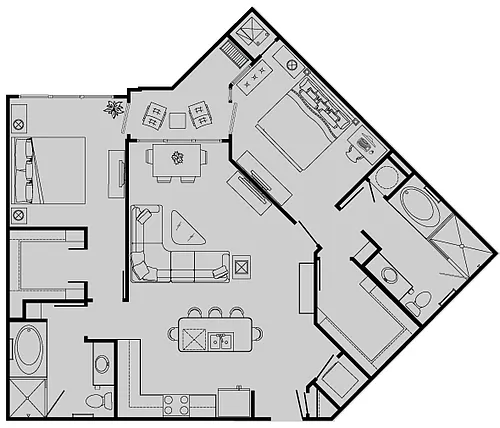 Floor plan K