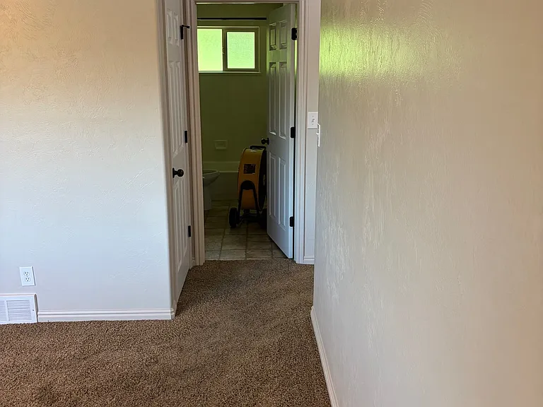 view from the from door