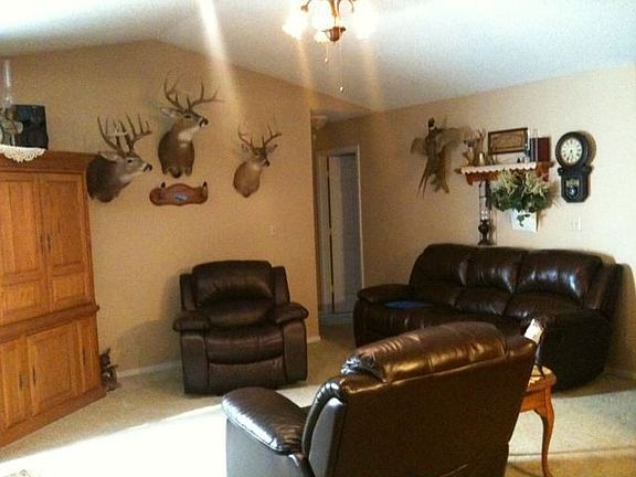 front room from the kitchen