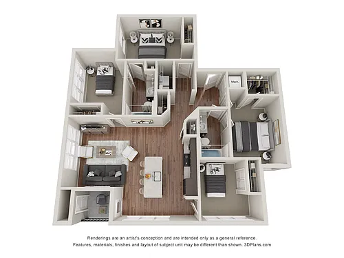 Floor plan D1