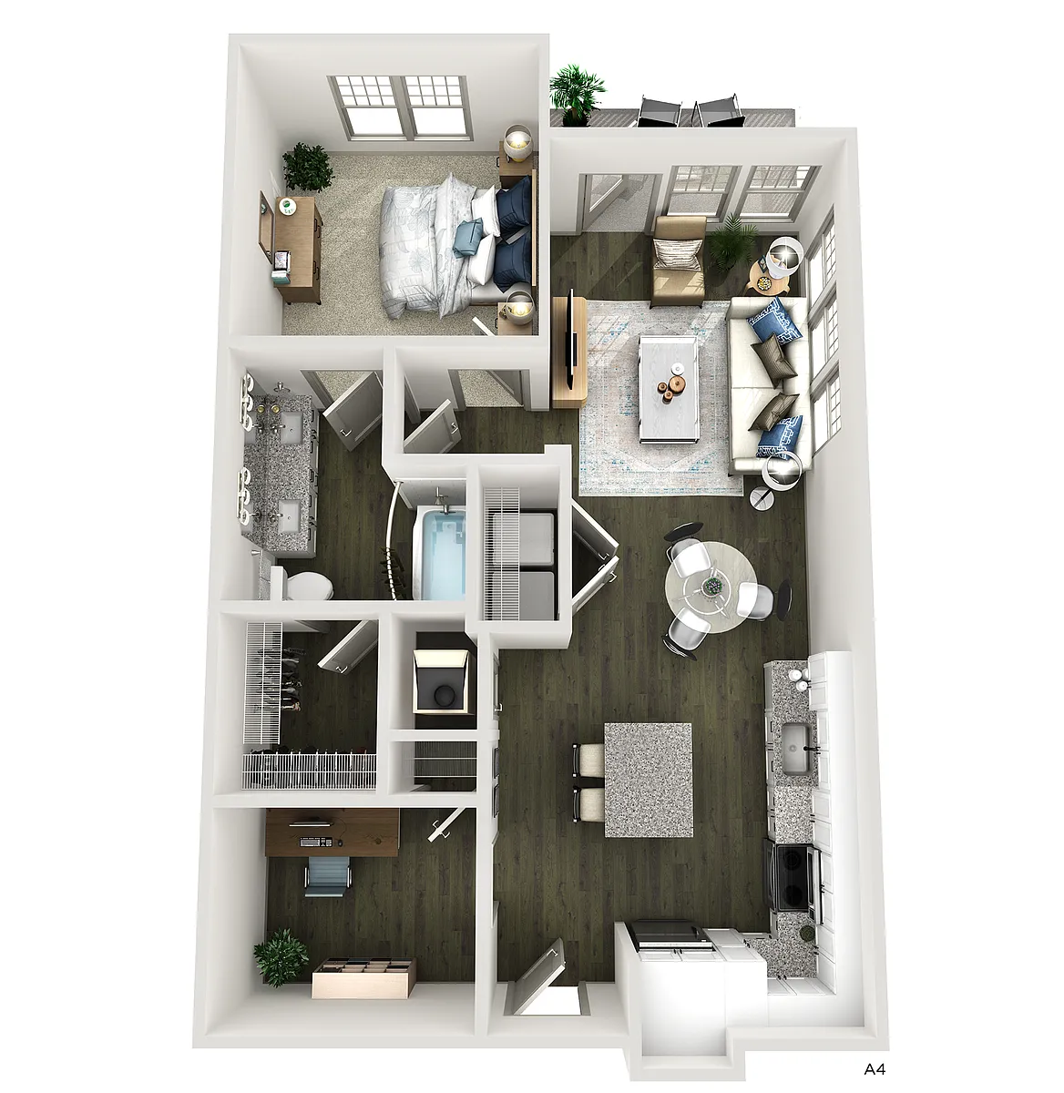 Floor plan A4