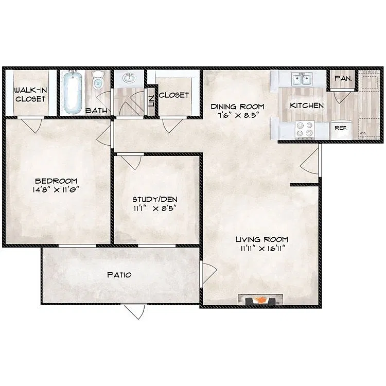 Floor plan H