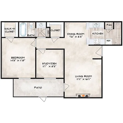 Floor plan H