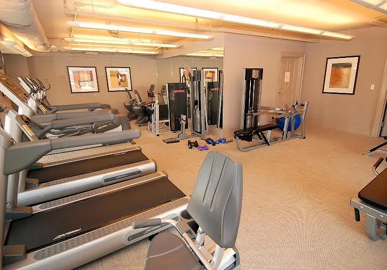 Resident Fitness Center with Cardio and Strength Equipment