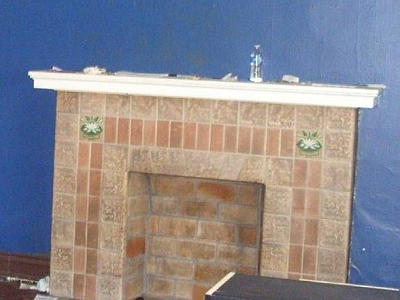 Decorative Fireplace in t