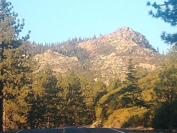 Eureka Peak above town