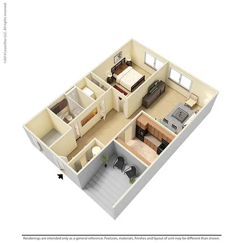Floor plan 1g1 - Saguna