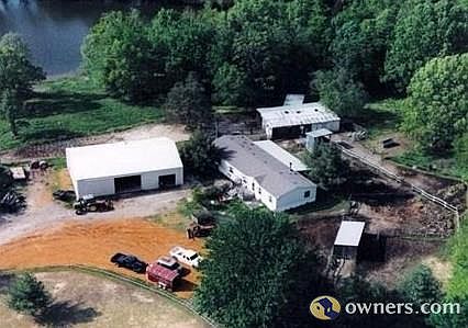 An aerial view from before we owned.