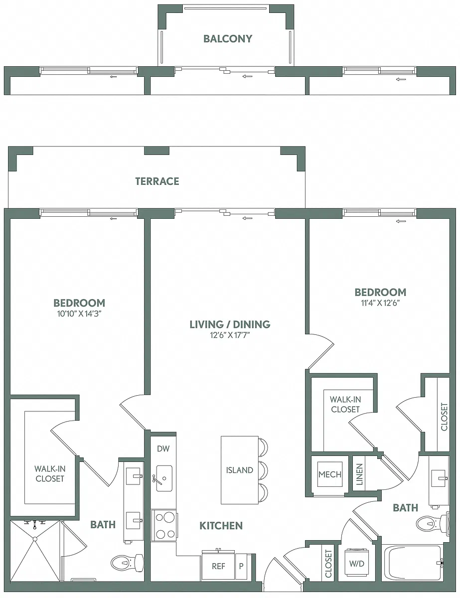 Floor plan B4