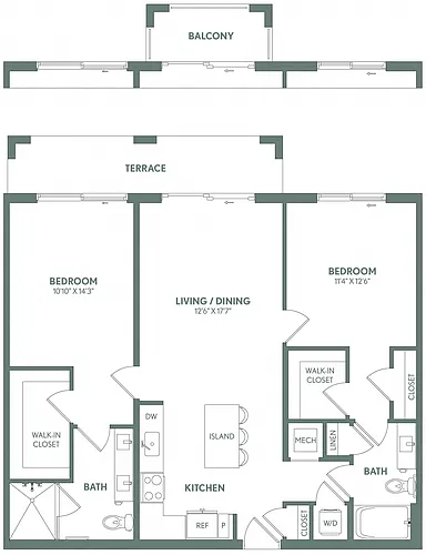 Floor plan B4