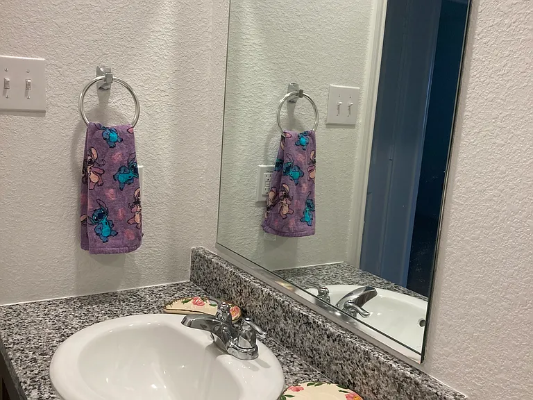 Bathroom across hall